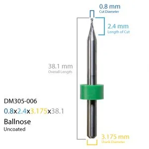 Milling Bur Set (6-piece)